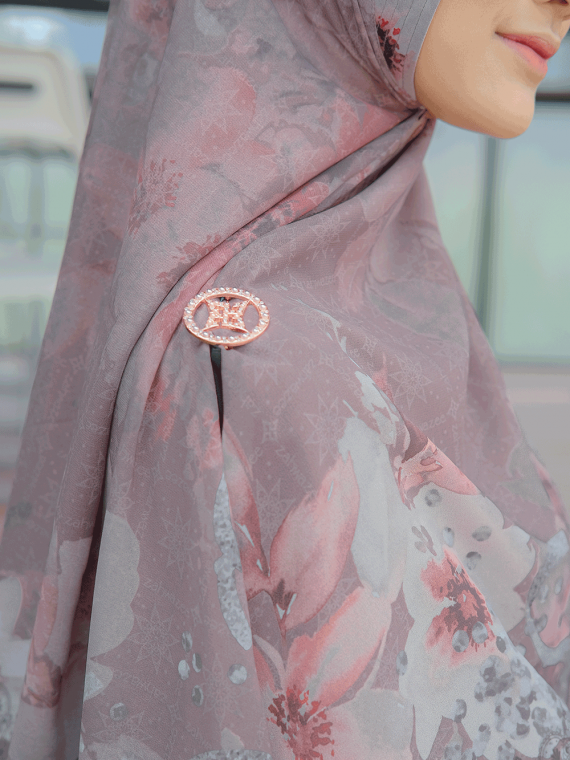 VIRNA - Khimar Only (Mink) - Gambar 4