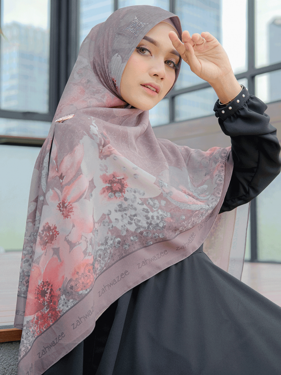 VIRNA - Khimar Only (Mink) - Gambar 2
