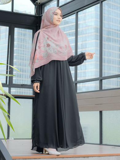 VIRNA - Khimar Only (Baby Rose)