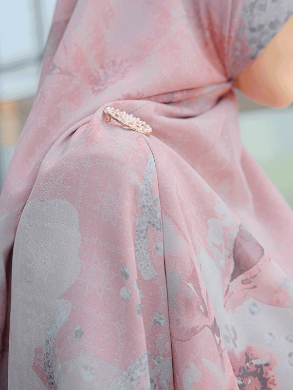 VIRNA - Khimar Only (Baby Rose) - Gambar 4