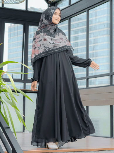VIRNA - Khimar Only (Black)