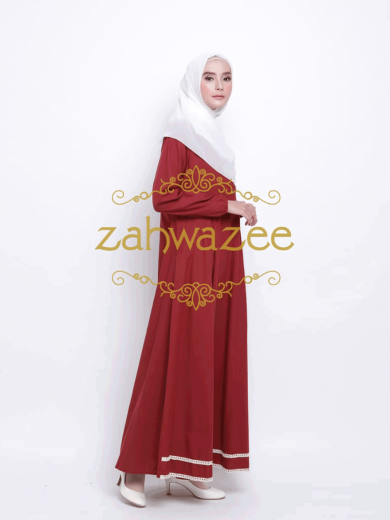 ZARA - Dress Only (Maroon)