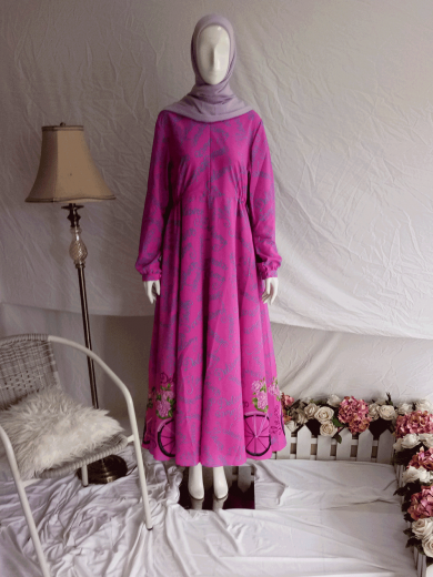 TIARA SEPEDA - Dress Only (Pink)