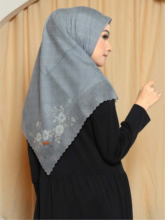 ZOYA - Scarf Printing (Dark Blue) - Gambar 2