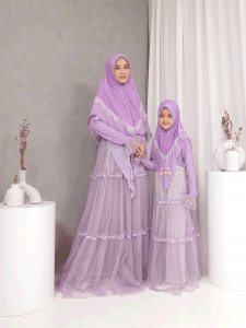 WAFA – Gamis Set (Lavender)