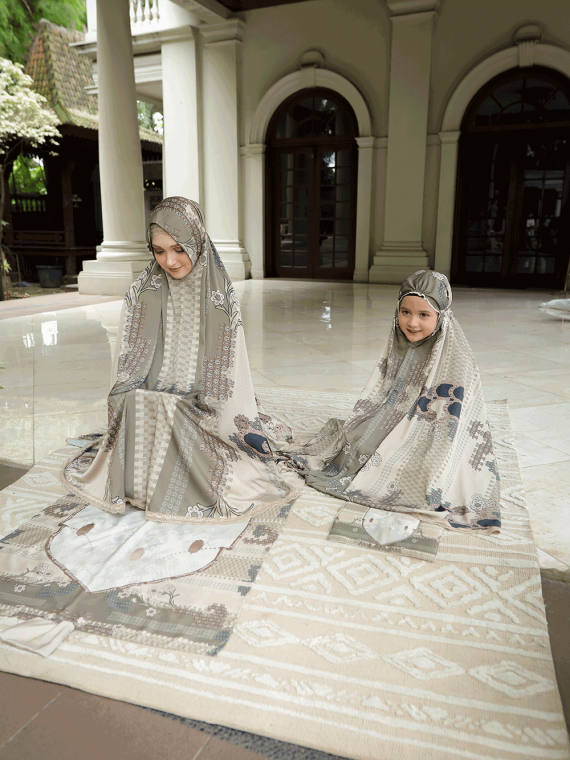 Prayerset Vol. 09 Bliqis - Prayerset Printing (Cream) - Gambar 2