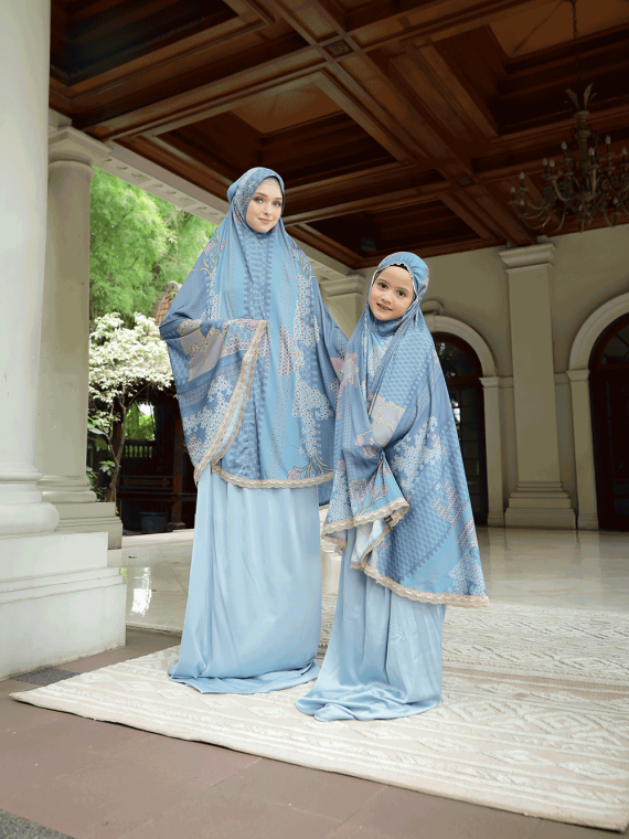 Prayerset Vol. 09 Bliqis - Prayerset Printing (Denim) - Gambar 3