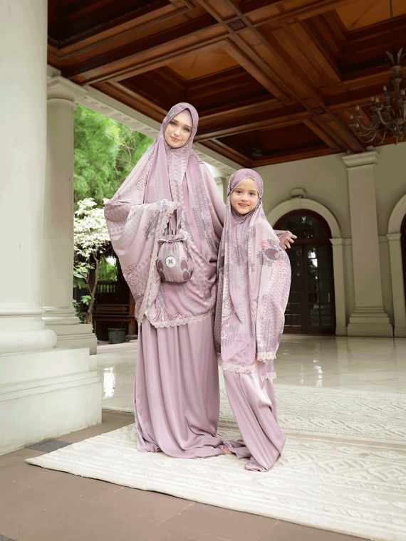 Prayerset Vol. 09 Bliqis - Prayerset Printing (Dusty Rose) - Gambar 3