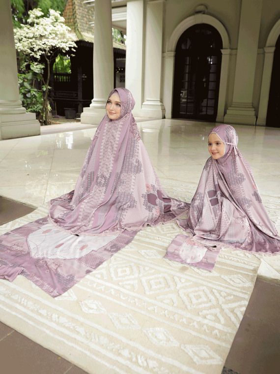 Prayerset Vol. 09 Bliqis - Prayerset Printing (Dusty Rose) - Gambar 2