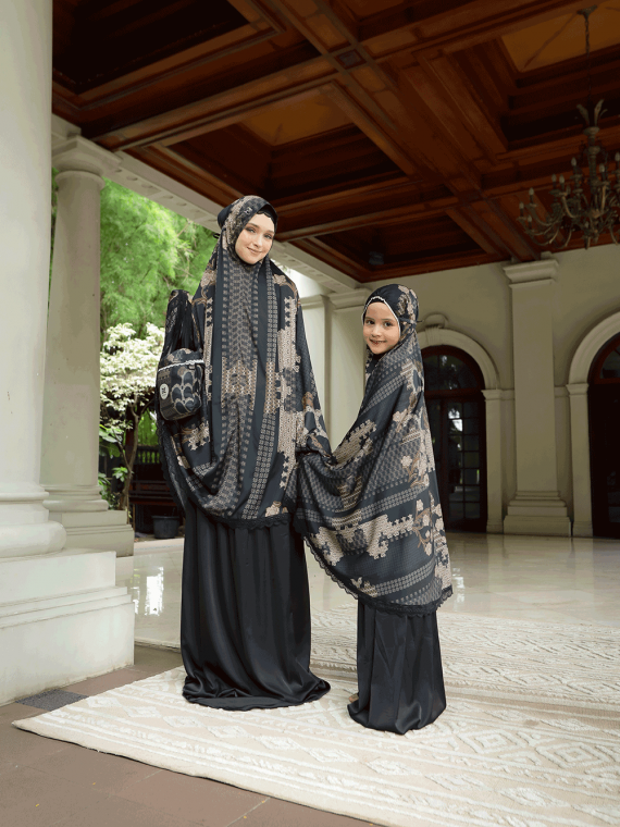 Prayerset Vol. 09 Bliqis - Prayerset Printing (Black) - Gambar 3