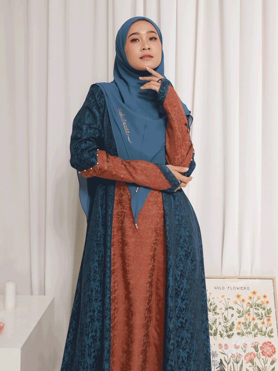 ZOEYA – Gamis Set (Tosca) - Gambar 4