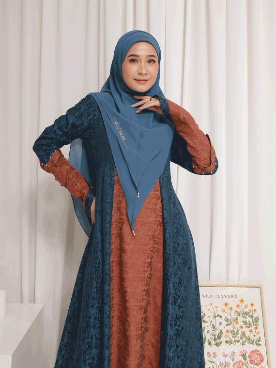 ZOEYA – Gamis Set (Tosca) - Gambar 3