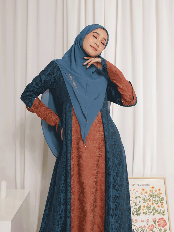 ZOEYA – Gamis Set (Tosca) - Gambar 2