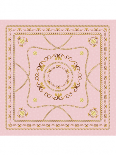 HOTMAN - Scarf Printing (Pink)
