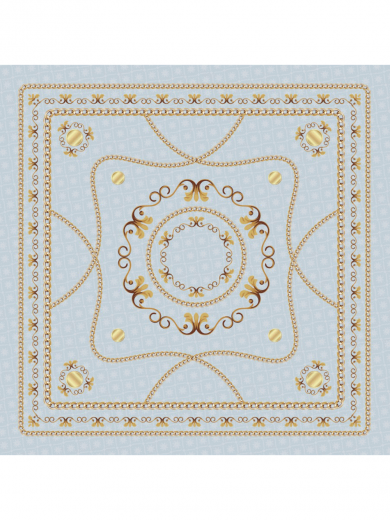 HOTMAN – Scarf Printing (Blue)