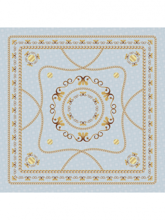 HOTMAN – Scarf Printing (Blue)