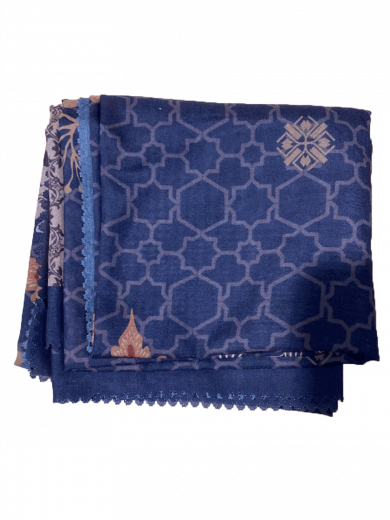 Eid Al Fitri Edition – Scarf Printing (Navy)