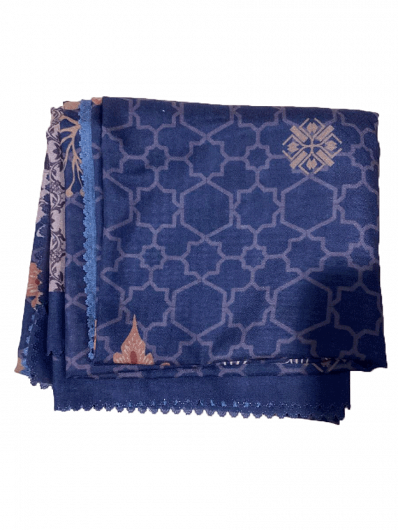Eid Al Fitri Edition – Scarf Printing (Navy)