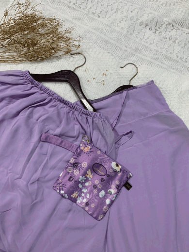 Prayerset Katun Polos (Lavender)