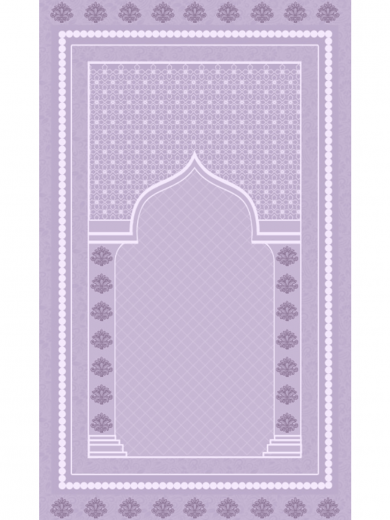Sajadah Lipat - Printing (Lavender)