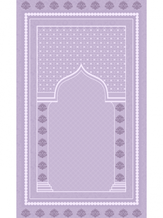 Sajadah Lipat - Printing (Lavender)