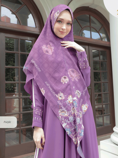 KAINA - Khimar Only (Lavender)