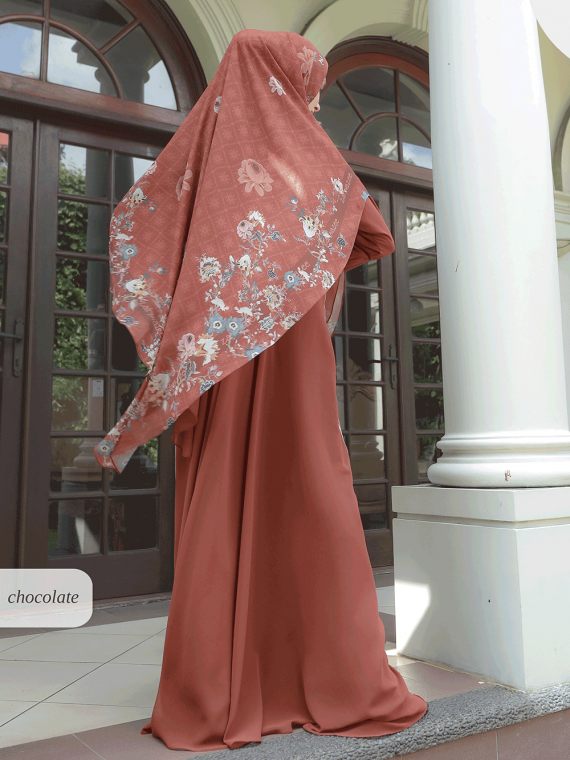 KAINA - Khimar Only (Teracota) - Gambar 2