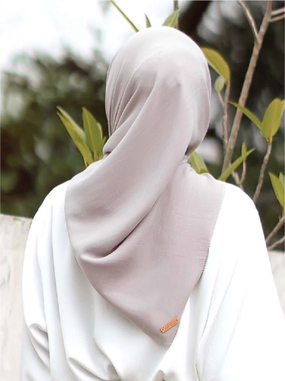 TARISA - Scarf Voal (Grey) - Gambar 2