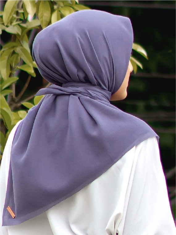 TARISA - Scarf Voal (Purple) - Gambar 2