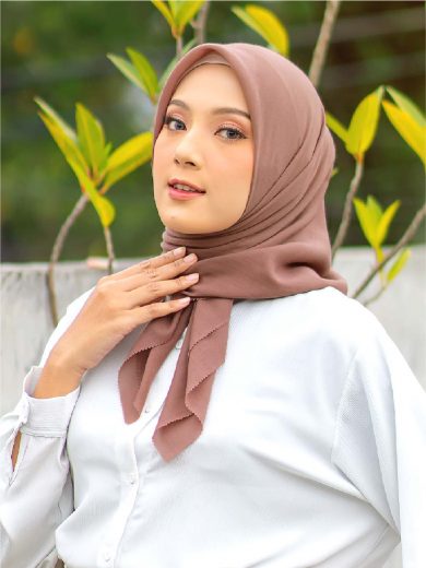 TARISA – Scarf Voal (Brown)