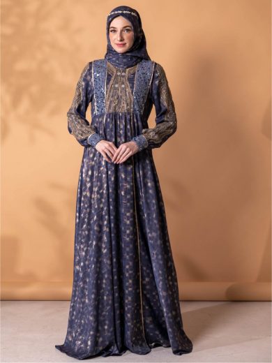 Dazzle in Harmoni 2 - Dress Set (Navy Gold)