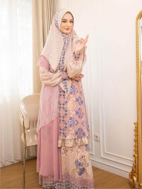 REBORN - Dress Set (Pink) - Gambar 3