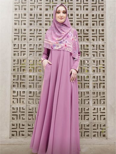 FAZLUNA - Dress Set (Pink)