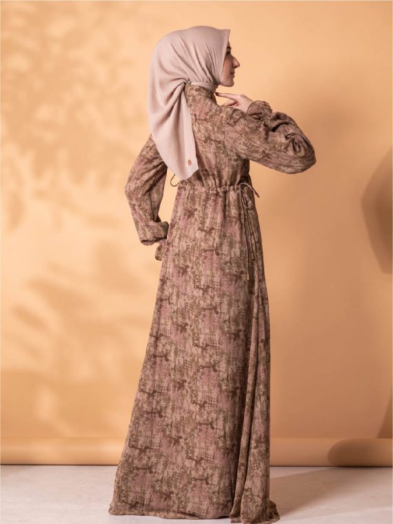 MAIRA - Dress Set (Soft Mocca) - Gambar 3