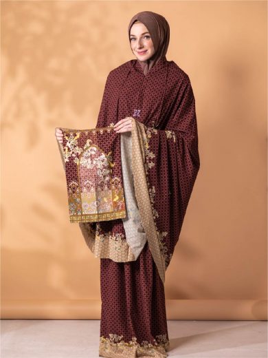 Eid Al-Fitr 2023 - Prayer Set Printing (Maroon)