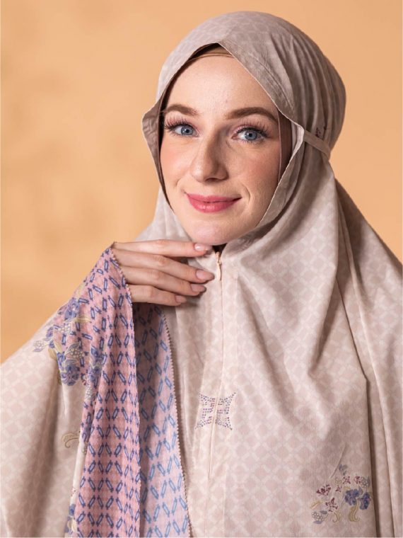 Eid Al-Fitr 2023 - Prayer Set Printing (Cream) - Gambar 3