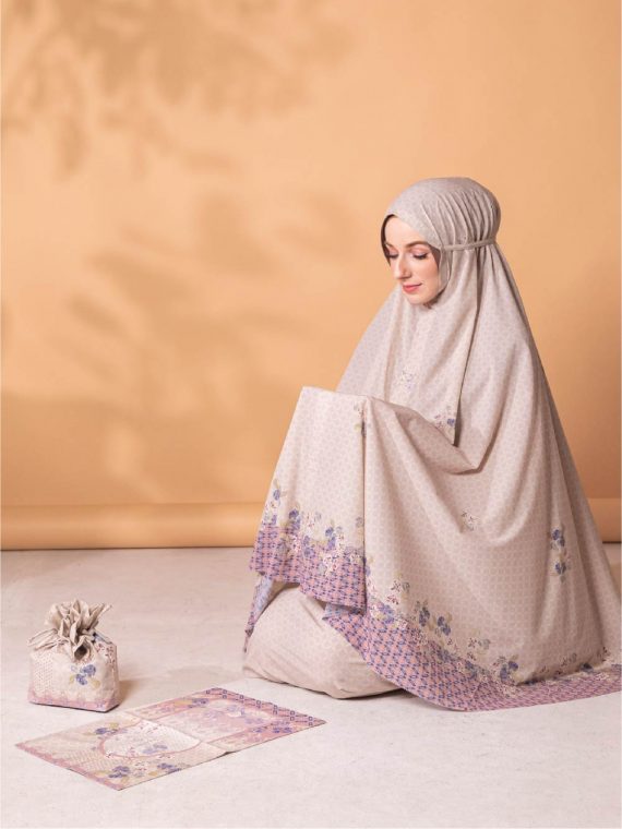 Eid Al-Fitr 2023 - Prayer Set Printing (Cream) - Gambar 4