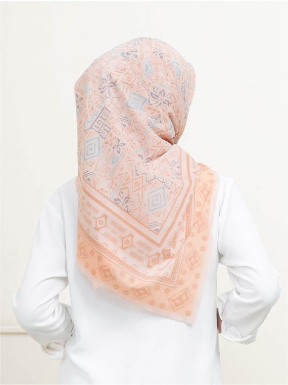Zehra Scarf Printing Peach