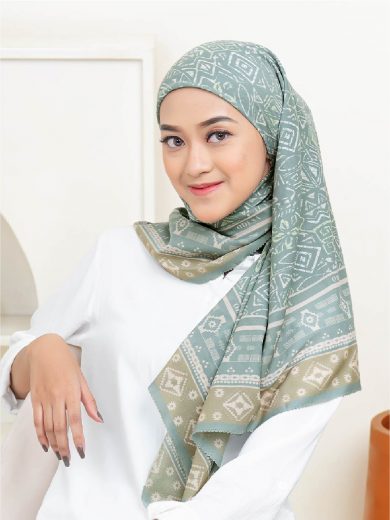 ZEHRA – Scarf Printing (Sage)
