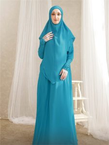 Arelia Abaya Blue