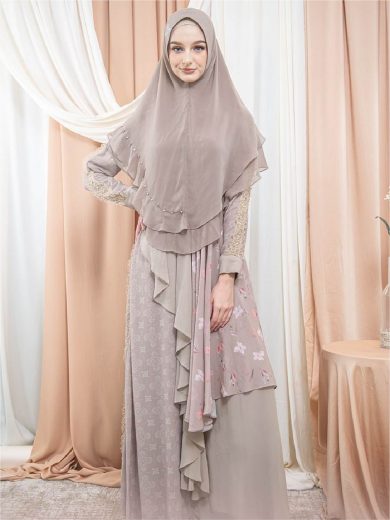 SAKURA - Dress Set (Dusty Mink)
