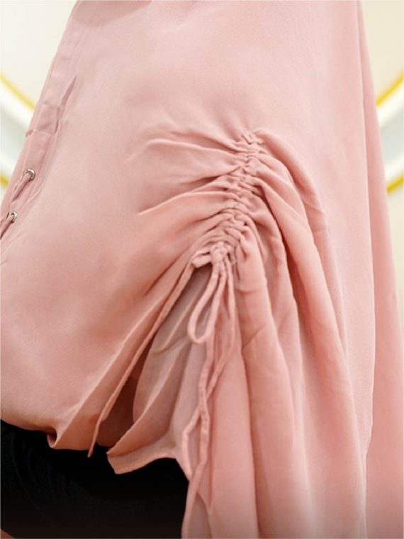 ALMIRA – Khimar Only (Peach) - Gambar 3