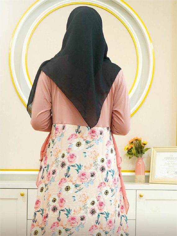 ATHAYA - Dress Only (Pink) - Gambar 3
