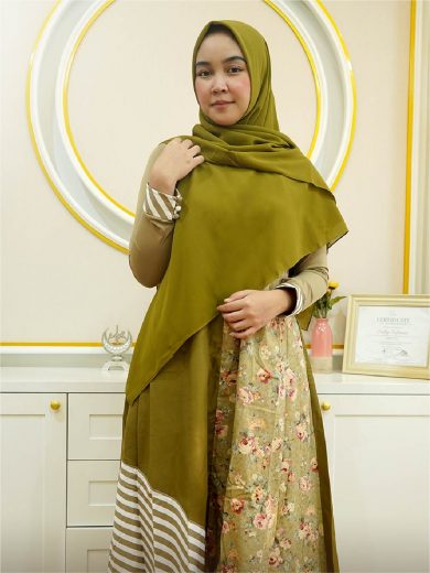 CELIA - Dress Set (Olive)