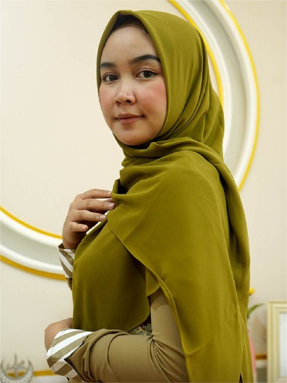 CELIA - Dress Set (Olive) - Gambar 2