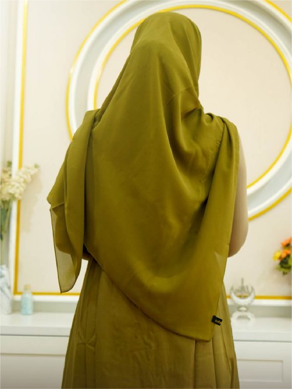 CELIA - Dress Set (Olive) - Gambar 4