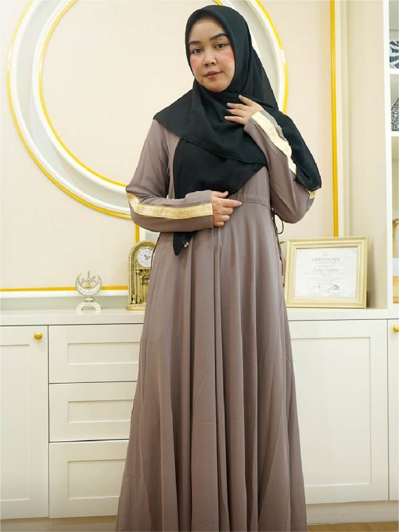 FARAH - Dress Only (Dusty Brown)