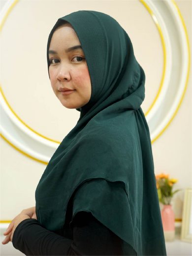 FATIMAH – Khimar Only (Forest Green)