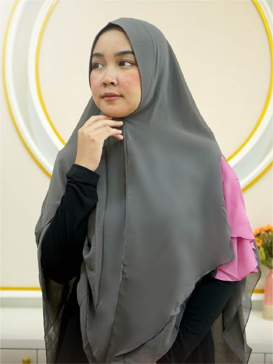 NUNNAH – Khimar Only (Grey)