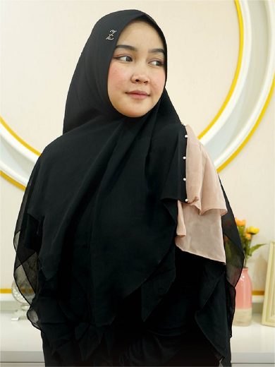 NUNNAH – Khimar Only (Black)